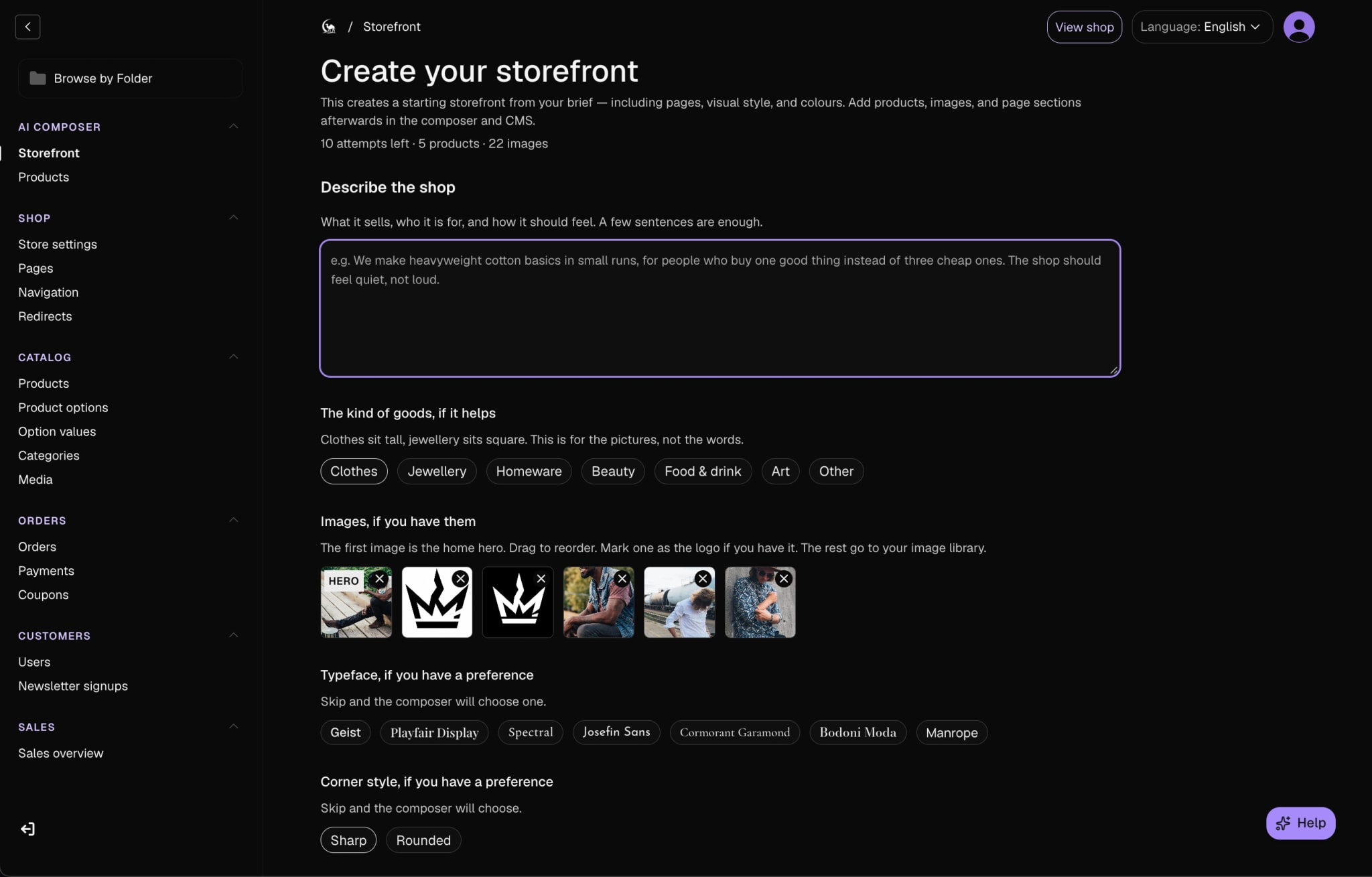 Manage everything from one place