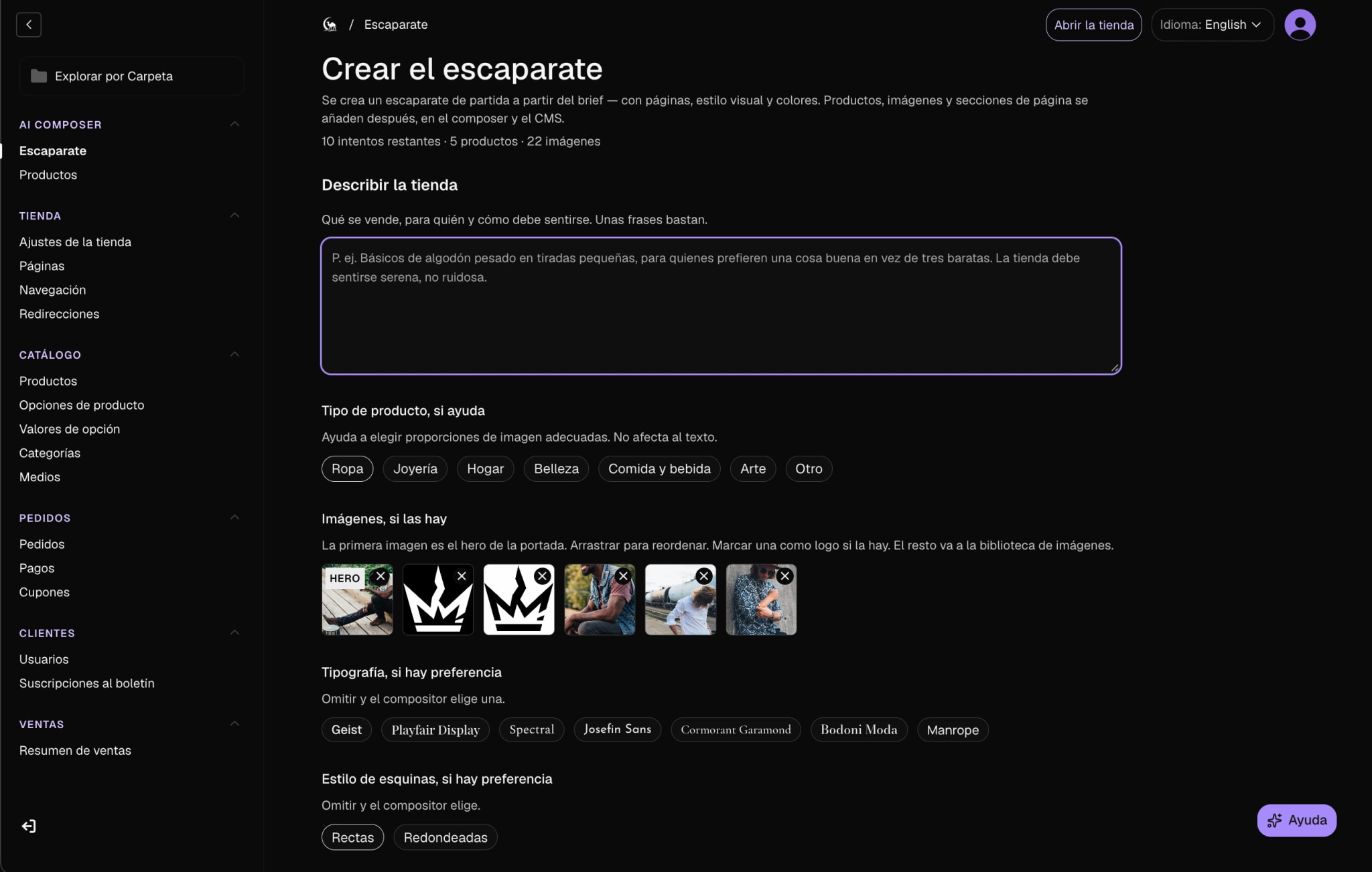 Gestionar todo desde un solo lugar